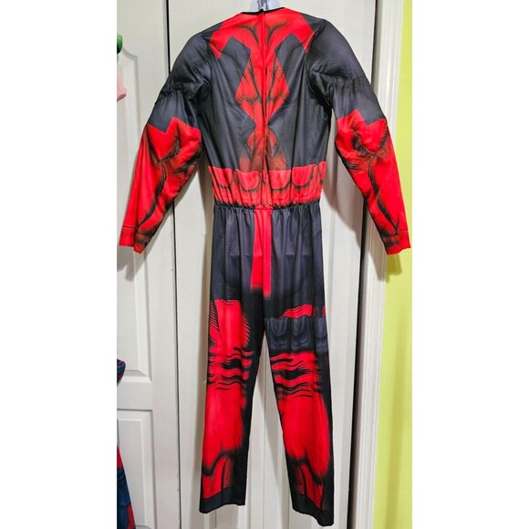 Deadpool Costume Mask Katan Sword Sia Set Weapons Set Marvel Teen Kids XL 14-16 - Picture 5 of 15